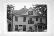END OF W 1ST AVE AT N POINT INTO LAKE NEBAGAMON IN CENTER OF CAMP NEBAGAMON, a American Foursquare house, built in Lake Nebagamon, Wisconsin in 1898.