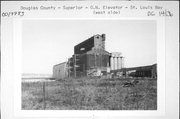 SUPERIOR HARBOR, ST LOUIS BAY, E OF THE MIDWEST ENERGY COAL TERMINAL SUPERIOR HARBOR, ST LOUIS BAY, E OF THE MIDWEST ENERGY COAL TERMINAL, a Astylistic Utilitarian Building grain elevator/feed mill, built in Superior, Wisconsin in 1900.