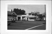1801 TOWER AVE, a Art/Streamline Moderne gas station/service station, built in Superior, Wisconsin in 1941.