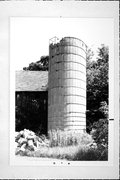730TH AVE, a Astylistic Utilitarian Building silo, built in Colfax, Wisconsin in 1930.
