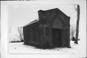 EVERGREEN CEMETERY, a Greek Revival cemetery building/monument, built in Menomonie, Wisconsin in .