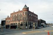 15-21 S BARSTOW ST, a Romanesque Revival large retail building, built in Eau Claire, Wisconsin in 1893.