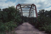 COUNTY HIGHWAY G OVER THE EAU CLAIRE RIVER, a NA (unknown or not a building) overhead truss bridge, built in Augusta, Wisconsin in .