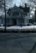 221 WASHINGTON ST, a Early Gothic Revival house, built in Eau Claire, Wisconsin in 1871.