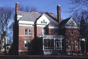 213 OAKWOOD PLACE, a Queen Anne house, built in Eau Claire, Wisconsin in 1889.