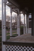 421 TALMADGE ST, a Queen Anne duplex/two-flat, built in Eau Claire, Wisconsin in 1895.