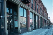 401-409 WATER ST, a Early Gothic Revival large retail building, built in Eau Claire, Wisconsin in 1882.