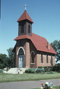 OMAHA ST, a Early Gothic Revival cemetery building, built in Eau Claire, Wisconsin in 1896.