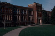 105 GARFIELD AVE, a Late Gothic Revival university or college building, built in Eau Claire, Wisconsin in 1914.