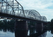 SHORT ST AND CHIPPEWA RIVER, a NA (unknown or not a building) overhead truss bridge, built in Eau Claire, Wisconsin in 1924.