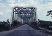 SHORT ST AND CHIPPEWA RIVER, a NA (unknown or not a building) overhead truss bridge, built in Eau Claire, Wisconsin in 1924.