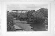 COUNTY HIGHWAY G OVER THE EAU CLAIRE RIVER, a NA (unknown or not a building) overhead truss bridge, built in Augusta, Wisconsin in .
