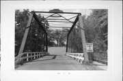 BILLS ST OVER BRIDGE CREEK, a NA (unknown or not a building) overhead truss bridge, built in Augusta, Wisconsin in 1894.