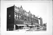 1-11 S BARSTOW, a Romanesque Revival large retail building, built in Eau Claire, Wisconsin in 1895.