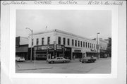 18-28 S BARSTOW ST, a Italianate large retail building, built in Eau Claire, Wisconsin in 1865.