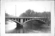 DEWEY ST, ACROSS EAU CLAIRE RIVER, a NA (unknown or not a building) concrete bridge, built in Eau Claire, Wisconsin in 1931.