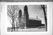 418 N DEWEY ST, a Romanesque Revival church, built in Eau Claire, Wisconsin in 1928.