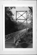 ACROSS EAU CLAIRE RIVER, N OF BOYD PARK PLAYGROUND, a NA (unknown or not a building) bridge, built in Eau Claire, Wisconsin in 1932.