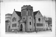 421 S FARWELL ST, a Late Gothic Revival church, built in Eau Claire, Wisconsin in 1911.