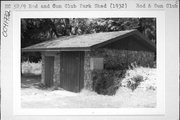 ROD AND GUN CLUB PARK, a Side Gabled park shelter/building, built in Eau Claire, Wisconsin in 1932.