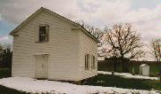 W SIDE OF COUNTY HIGHWAY Z, .1 M N OF STATE HIGHWAY 78, a Front Gabled church, built in Perry, Wisconsin in 1852.