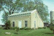 W140 STATE HIGHWAY 11, a Greek Revival house, built in Spring Prairie, Wisconsin in 1844.