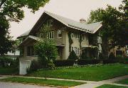 2001 JEFFERSON ST, a Prairie School house, built in Madison, Wisconsin in 1913.