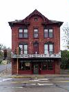 236 W RIVER ST, a Italianate blacksmith shop, built in Chippewa Falls, Wisconsin in 1868.