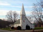 502 Orin St, a Early Gothic Revival house of worship, built in Gays Mills, Wisconsin in 1898.
