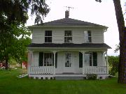 1972 STATE HIGHWAY 92, a Two Story Cube house, built in Springdale, Wisconsin in 1858.
