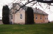 E7403 Hwy 110 (AKA INTERSECTION OF HWY 110/96 AND H), a Front Gabled one to six room school, built in Fremont, Wisconsin in 1884.