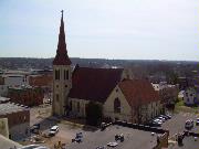 54-60 S JACKSON ST, a Early Gothic Revival house of worship, built in Janesville, Wisconsin in 1875.