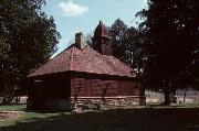 COUNTY HIGHWAY T, 1/4 MILE E OF STATE HIGHWAY 23, S SIDE, a Shingle Style church, built in Wyoming, Wisconsin in 1885.