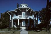 1410 17TH AVE, a Octagon house, built in Monroe, Wisconsin in 1860.