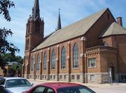 302 N MORRISON ST, a Late Gothic Revival church, built in Appleton, Wisconsin in 1907.