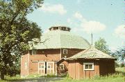 W SIDE OF STEBBINSVILLE RD, a Octagon centric barn, built in Porter, Wisconsin in 1913.