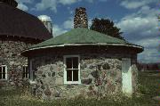 E SIDE OF DUPONT RD .3 MI N OF REIN RD, a Astylistic Utilitarian Building milk house, built in Oma, Wisconsin in 1917.