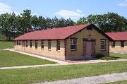 208 HOLDEN ST, CAMP WILLIAMS, a Front Gabled dining hall, built in Orange, Wisconsin in 1941.