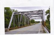 STH 64, OVER THE BIG RIB RIVER, a NA (unknown or not a building) overhead truss bridge, built in Goodrich, Wisconsin in 1938.