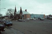 130 W CENTRAL ST, a Early Gothic Revival church, built in Chippewa Falls, Wisconsin in 1884.