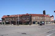 1 MAIN ST, a Spanish/Mediterranean Styles small office building, built in Menasha, Wisconsin in 1928.