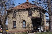 213 MANITOWOC ST, a Two Story Cube house, built in Menasha, Wisconsin in 1900.
