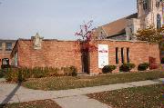 312 NICOLET BLVD, a Late Gothic Revival recreational building/gymnasium, built in Menasha, Wisconsin in 1941.