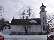 124 S HIGH ST, a Early Gothic Revival house of worship, built in Embarrass, Wisconsin in 1887.