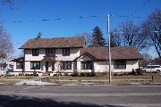 216 S TYLER ST, a Prairie School house, built in Lancaster, Wisconsin in 1917.