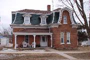 229 N MONROE ST, a Second Empire house, built in Lancaster, Wisconsin in 1874.