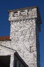 PLUM ISLAND, NE TIP, a Shingle Style lifesaving station facility/lighthouse, built in Washington, Wisconsin in 1897.