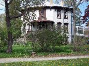 370 HIGH ST, a Octagon house, built in Pewaukee, Wisconsin in 1856.
