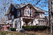 116 GROVE ST, a Craftsman house, built in Evansville, Wisconsin in 1910.