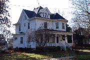 125 GROVE ST, a Queen Anne house, built in Evansville, Wisconsin in 1912.